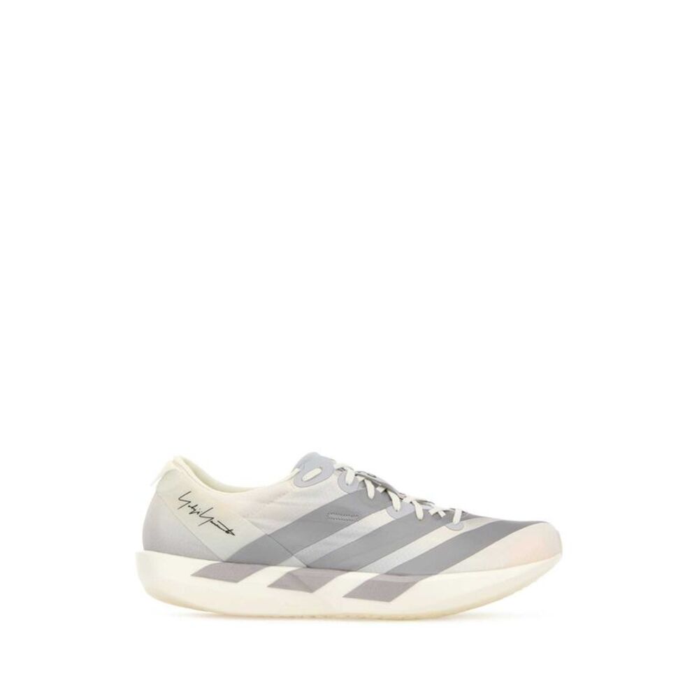 Y3 Yamamoto Unisex Light Grey Fabric Y3 Adios 9 Sneakers